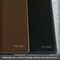 Dacasso Chocolate Brown Leather 30" x 19" Desk Mat without Rails PR-3418 - alternate 3